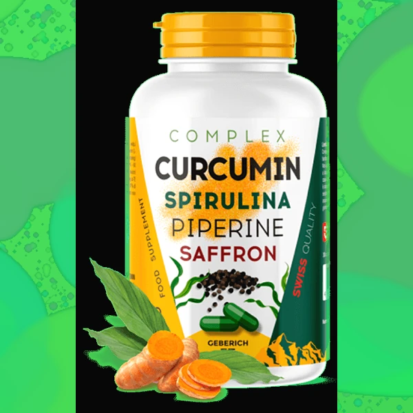 Curcumin Spirulina Piperine